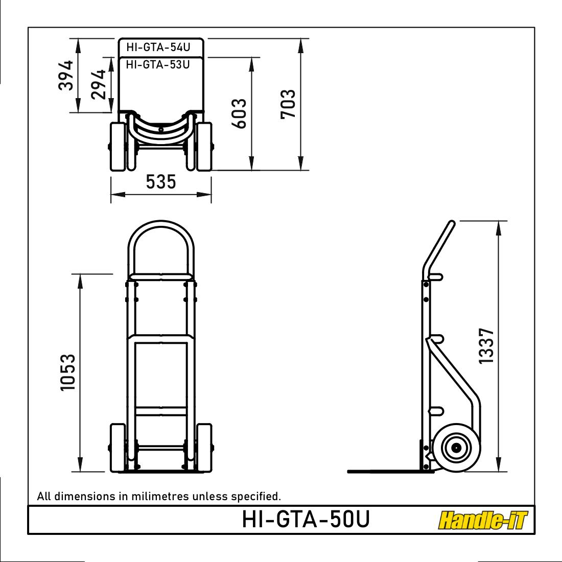 Dimensiones de la carretilla para barriles de aluminio Dimensiones de la carretilla para barriles de aluminio