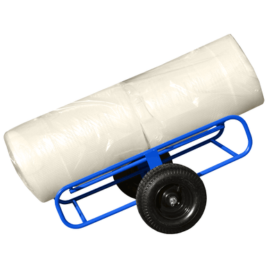 Carro de alfombras con carga