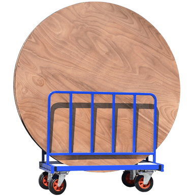 Folding Table Trolley for Round or Oblong Tables