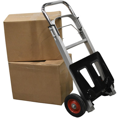 Folding Portable Van Sack Truck with Boxes