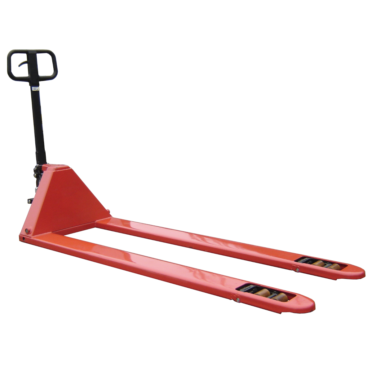 Transpaleta extra larga