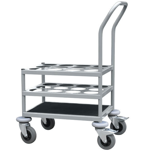 Carro para cilindros de oxígeno
