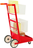 Carro para la sala de correo Carro para la sala de correo