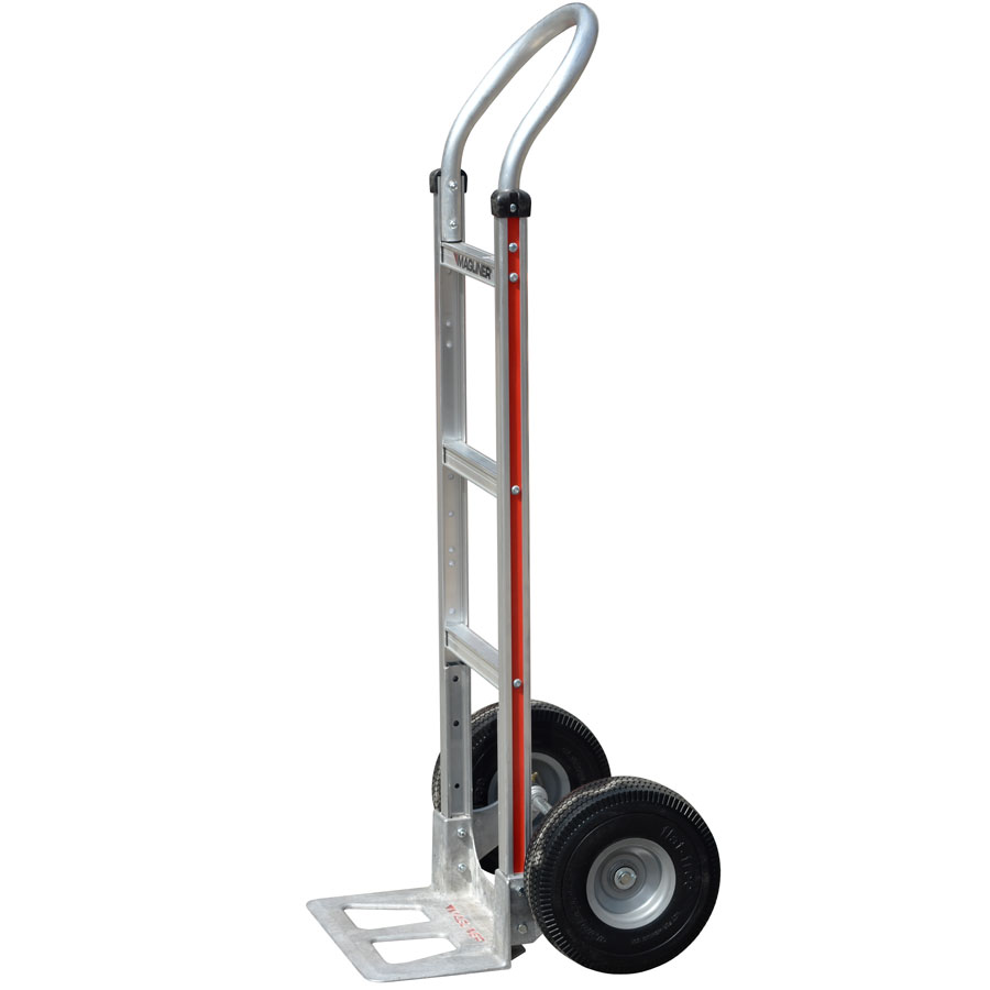 Vista lateral de una carretilla de  Magliner recta con asa