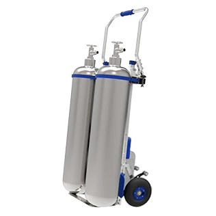 Este carrito de mano motorizado es más que capaz de transportar cualquier botella o artículo cilíndrico de hasta 200 kg de peso y 300 mm de diámetro. Subir y bajar bombonas de gas por las escaleras nunca ha sido tan fácil ni tan seguro. La potente e inteligente batería de iones de litio tiene una impresionante vida útil.