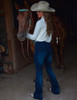 Pull-On Sapphire Trouser