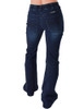 Pull-On Sapphire Bling Trouser