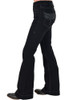 Black Boot Stitch Trouser