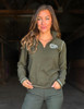 1/4 Zip Cadet (Olive Green Heavy Weight Medium Stretch)