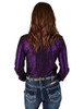 Pullover Button Up (Grape Shimmer Medium Weight and Medium Stretch)