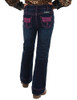 Girls Pink BootStitch Trousers