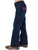 Girls Pink BootStitch Trousers