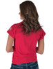 Red Short Sleeve Cooling Breathe Tee Lightweight High Stretch