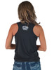 Black Cooling Breathe Racerback Tank Top Lightweight High Stretch