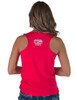 Red Cooling Breathe Racerback Tank Top Lightweight High Stretch