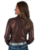 Aztec Brown Holographic Pullover Button Up Midweight & Medium Stretch