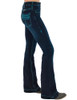Turquoise Bootstitch Trouser