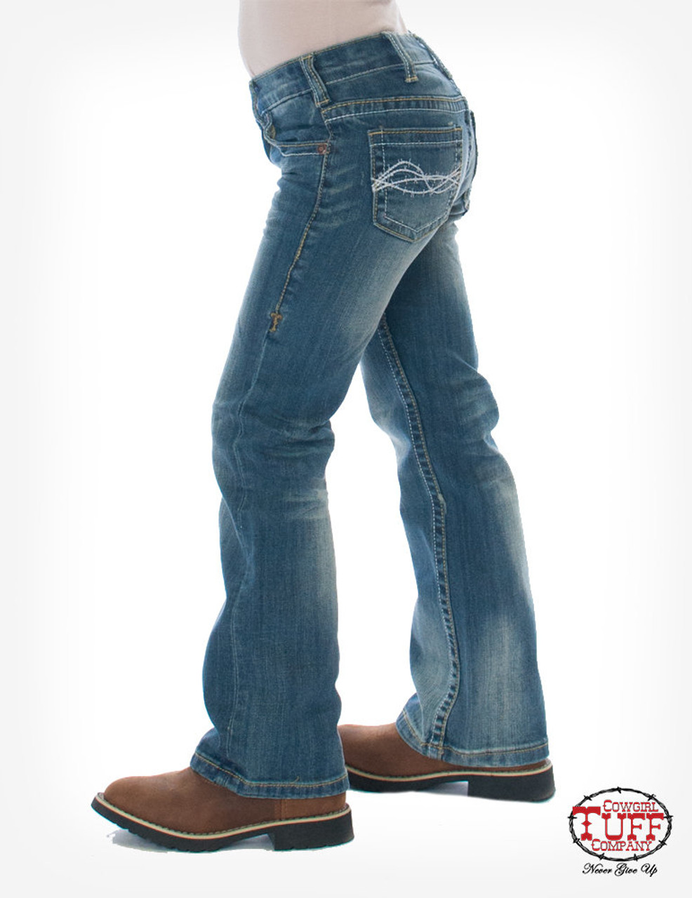 【DEARMINE】Dear Teen Mufa Jean On Your Mind Distressed Boyfriend Mid-Rise Denim- Medium