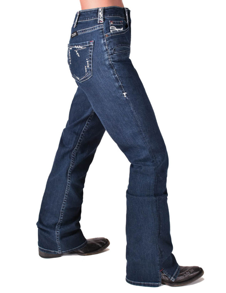 XOXO Natural Waist Cowgirl Tuff Tuff Jeans