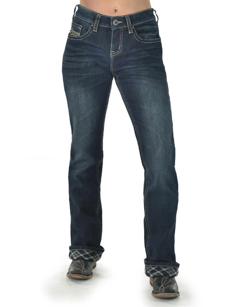 DFMI Dark Flannel - Cowgirl Tuff Co. & B. Tuff Jeans
