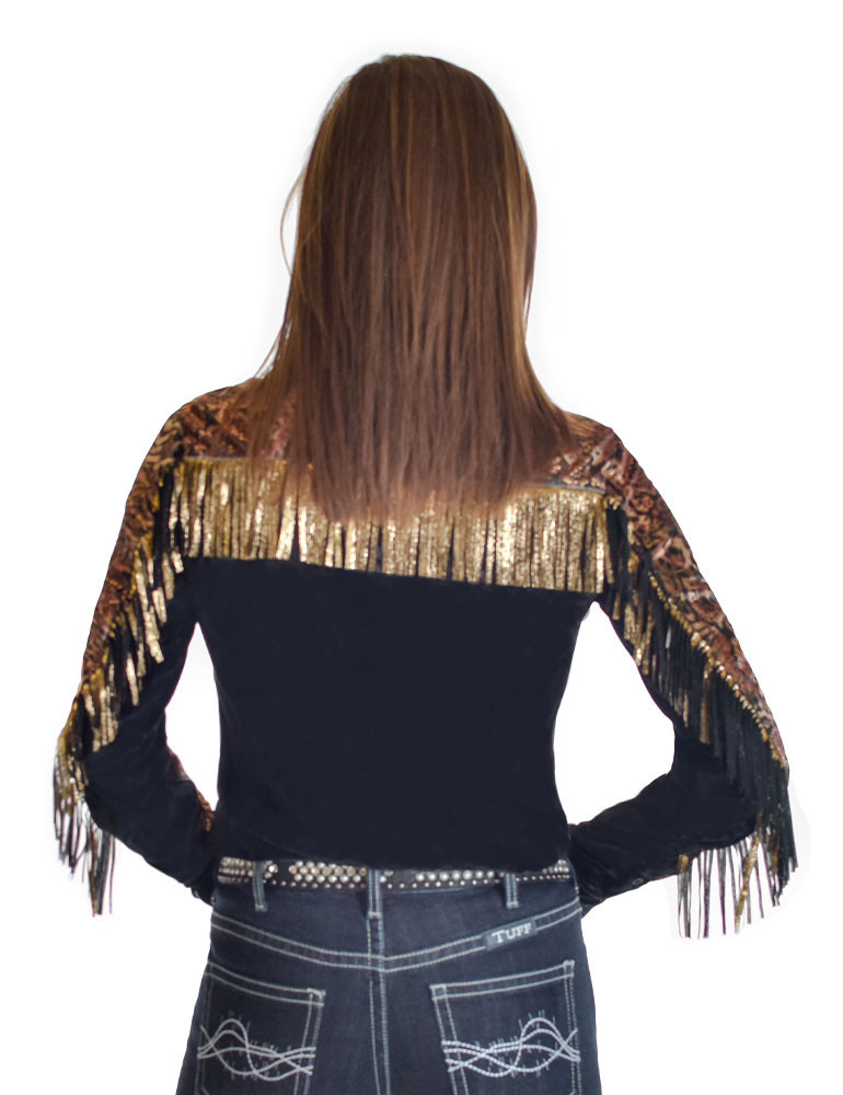 Men's Slim Fit Button-Up Shirt With Gold Leaf Animal Print - Stretch & Breathable For All Seasons
