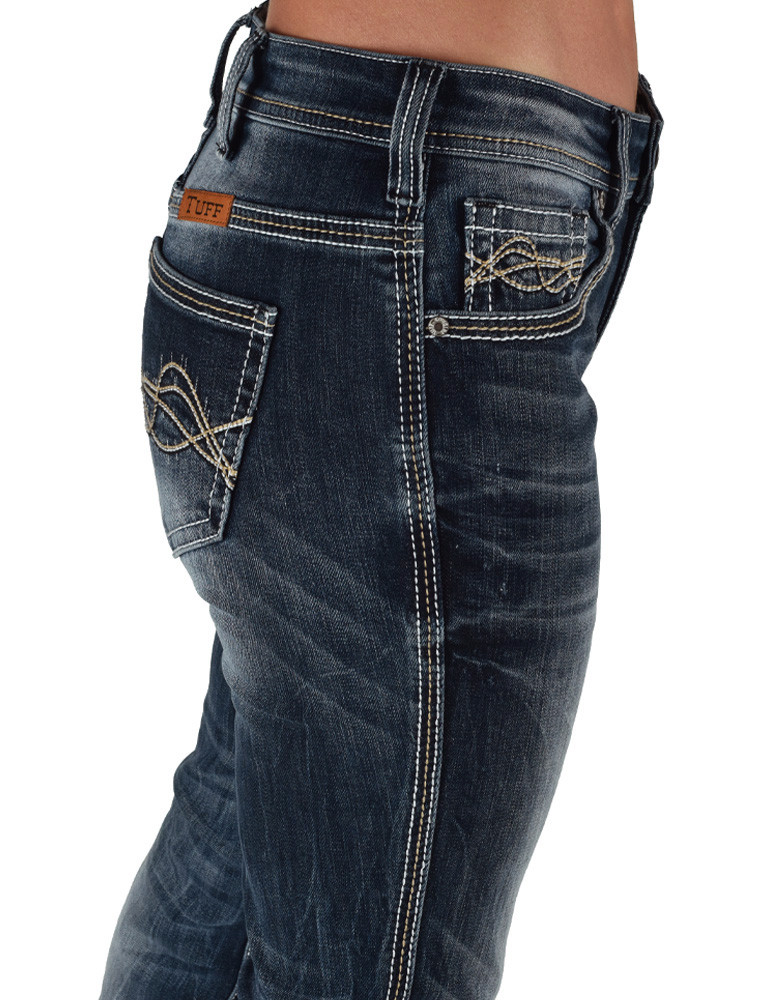 Dark Faded DFMI - Cowgirl Tuff Co. & B. Tuff Jeans