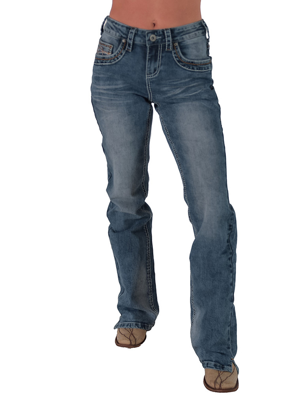 DFMI Faded - Cowgirl Tuff Co. & B. Tuff Jeans