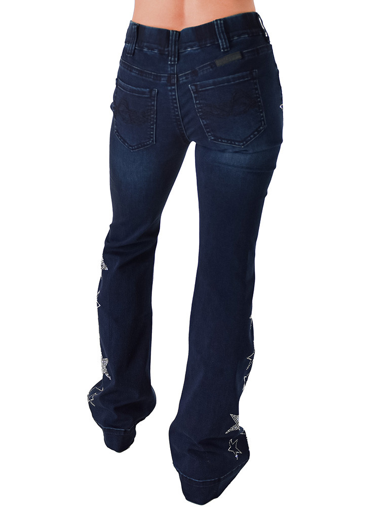 Pull-On Stars Trouser - Cowgirl Tuff Co. & B. Tuff Jeans