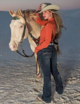 Don't Fence Me In Dark Wash Jean