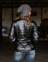 Jacket (Black Mid-weight With Black Embroidery Logos) Jacket (Black Mid-weight With Black Embroidery Logos)