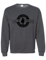 25 Year Anniversary Ladies Fit Crewneck Sweatshirt (Gray)