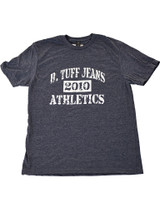 Men's BTuff Athletic Print on Heather Navy T-Shirt