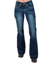 White BootStitch Trouser