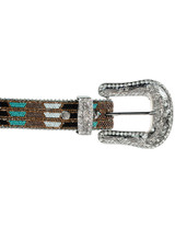 Rhinestone Beaded Belt