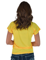 Butter Yellow Short Sleeve Cooling Breathe Tee Lightweight High Stretch
