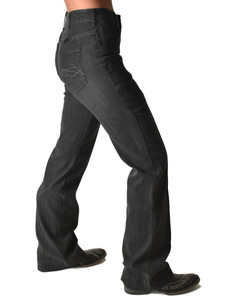 Women's Cowgirl Tuff Breathe Classic Wide Trouser – Hilltop Western  Clothing