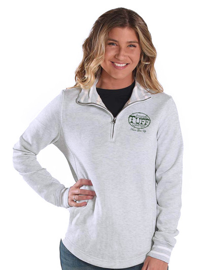 Free Cowgirl Tuff Gift with Purchase - JUNIOR FIT quarter-zip