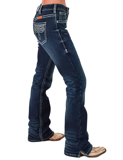 Boot Stitch White Flannel