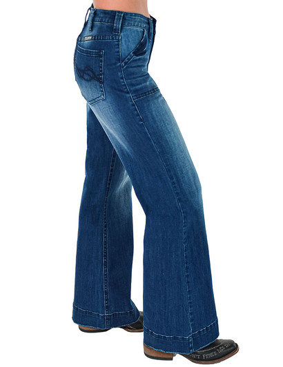 Retro Wide Leg Trouser