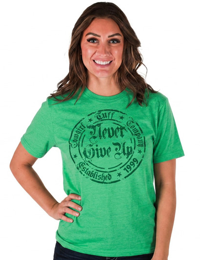 Never Give Up on Irish Green Unisex T-Shirt