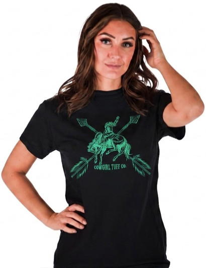 Buckin' Horse print on Unisex T-Shirt