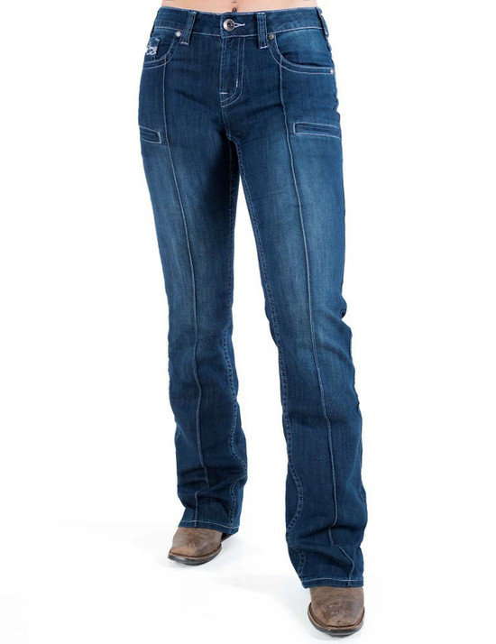 Breathe Blue Bootcut