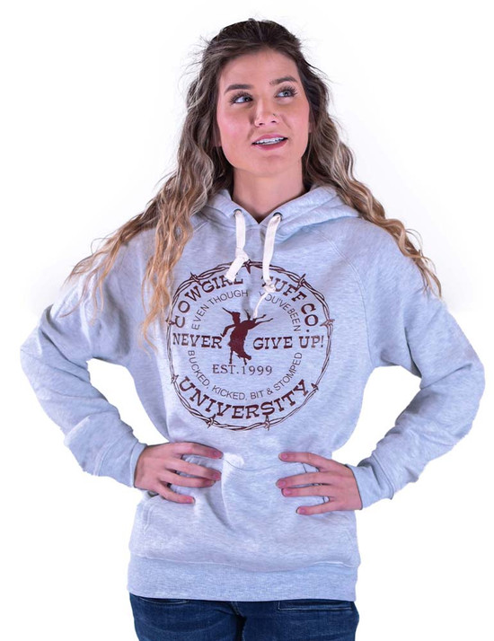 CTC University UNISEX Hooded Sweatshirt (Ash)