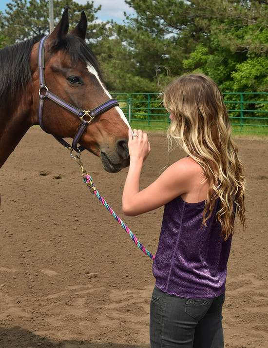 Flowy Gathered Racerback Tank Top (Purple Lightweight Shimmer Breathe)