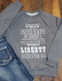 Pledge Print Unisex Crew Neck Sweatshirt (Charcoal)