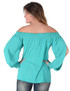 Breathe Instant Cooling UPF flowy blouse (turquoise)