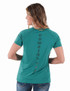 Breathe Instant Cooling UPF short sleeve raglan/baseball tee (jade)