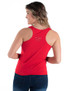Breathe Instant Cooling UPF racerback tank (bright red)