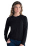 Breathe Instant Cooling UPF long sleeve raglan/baseball tee (black)