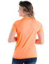 Breathe Instant Cooling UPF short sleeve raglan/baseball tee (tangerine)